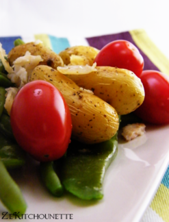 mi_saladedorade1 Salade de haricots verts et de dorade