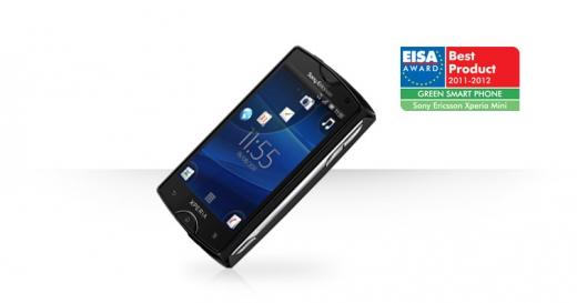 Téléphone - Sony Ericsson - Xperia Mini - EISA Green Award