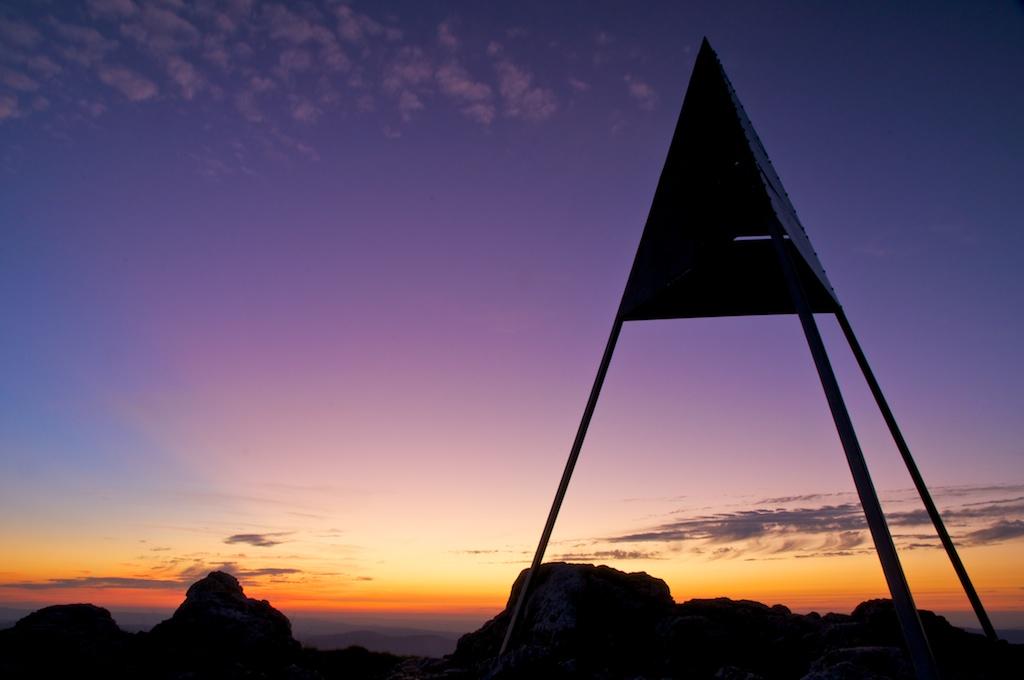 Coucher de soleil au sommet du Chasseron Coucher de soleil au sommet du Chasseron
