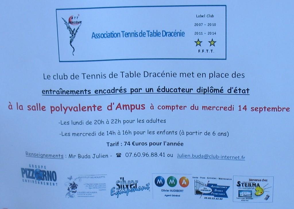 017 Tennis de table