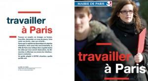 Le guide pour travailler à Paris fichier pdf créé et édité par la Mairie de Paris