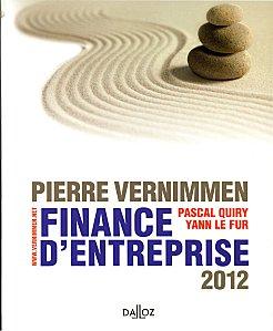 VERNIMMEN « Finance d'entreprise » 2012