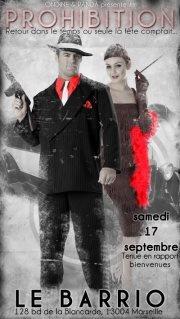 Soirée 1920's (prohibiton) au BARRIO Soirée 1920's (prohibiton) au BARRIO