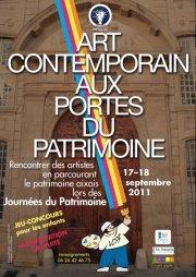 Art Contemporain aux Portes du Patrimoine ! - Journées du Patrimoine 2011 Art Contemporain aux Portes du Patrimoine ! - Journées du Patrimoine 2011