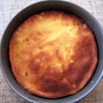 La tarte à la sortie du four La tarte à la sortie du four