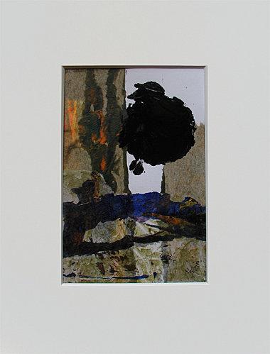 N°5 - L'oiseau sur sa blanche - ©2011Marie Bazin - Reproduction interdite - Acrylique, encre sur papier - passe partout 24x30 / dessin 15x20 N°5 - L'oiseau sur sa blanche - ©2011Marie Bazin - Reproduction interdite