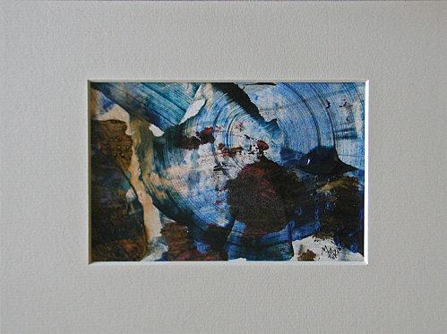 N°12-Le mage - ©2011Marie Bazin - Reproduction interdite - Acrylique, encre sur papier - Passe partout 18x24 / dessin 10x15 N°12-Le mage - ©2011Marie Bazin - Reproduction interdite