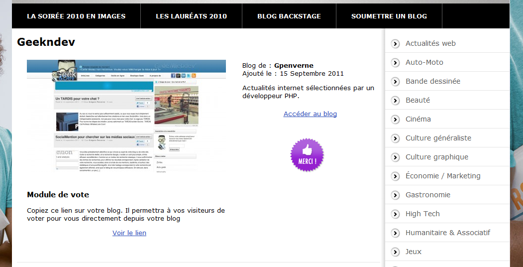 Geekndev participe aux GoldenBlogAwards! goldenblogawards geekndev Geekndev participe aux GoldenBlogAwards!