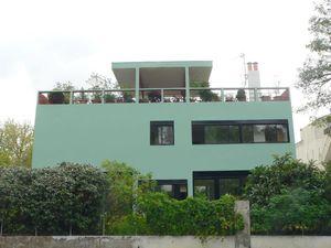 Quartiers modernes Frugès à Pessac par Le Corbusier Bordeaux jour 1 022