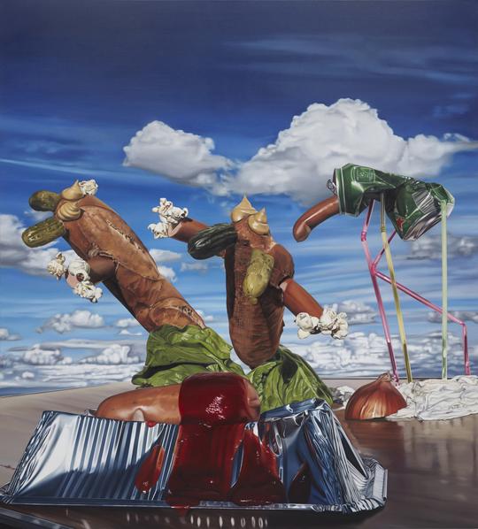 © Till Rabus 2011 - Déchets Painting by Till Rabus