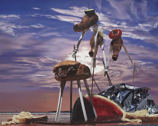 © Till Rabus 2011 - Déchets Painting by Till Rabus