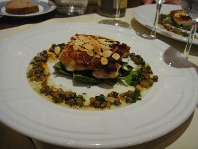 20091017 violon d ingres 02 poisson amandes (ChrisoScope) 20091017 violon d ingres 02 poisson amandes Le Violon dIngres (Christian Constant), 75007 Paris (ChrisoScope)