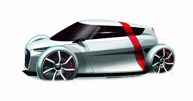 Urban concept : la citadine électrique biplace Audi