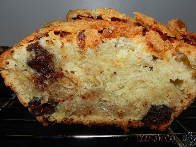 CAKE BANANE-CHOCOLAT AU CREAM CHEESE CAKE BANANE-CHOCOLAT AU CREAM CHEESE