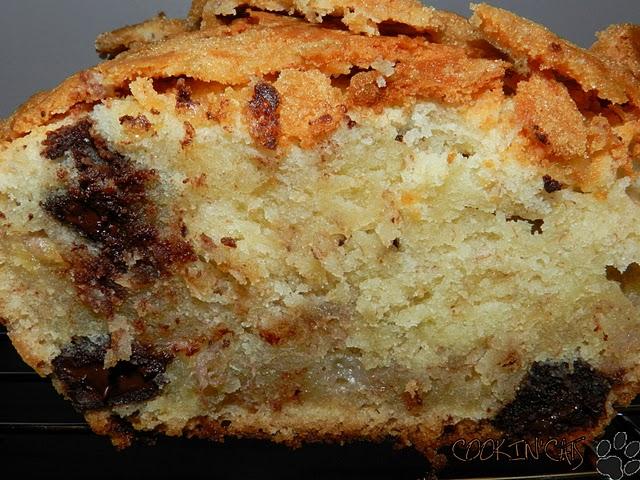 CAKE BANANE-CHOCOLAT AU CREAM CHEESE CAKE BANANE-CHOCOLAT AU CREAM CHEESE