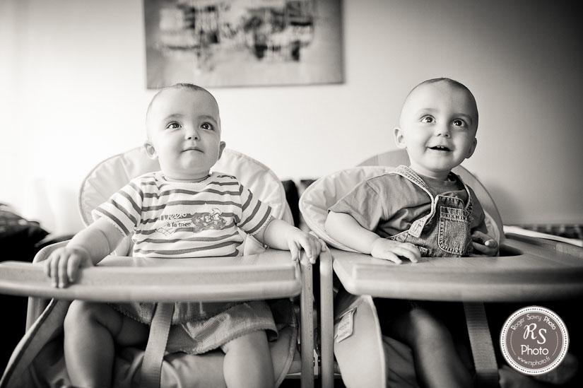 Méliane et Romain * Séance photo jumeaux de 1 an