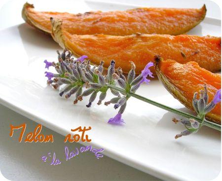 Déclinaison autour du melon melon rôti à la lavande (scrap1)