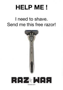 Ras*War blog beauté homme the new men in the city Raz*War, help me !