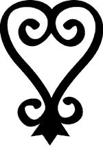 Symbole Adinkra, Sankofa et Besesaka Symbole Adinkra, Sankofa et Besesaka