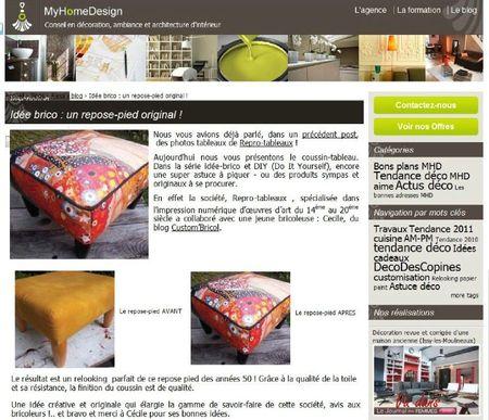 My design dans leur home ! article myhome desing