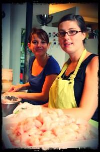 commis La popote des potes au Chéri bibi, en mode curry