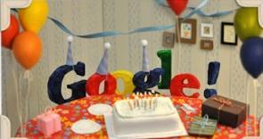 Happy birthday google Happy birthday google