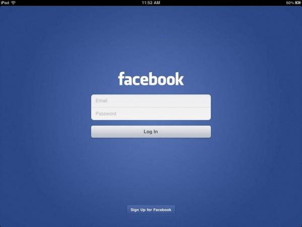 facebook-ipad facebook ipad 600x450 Lapplication Facebook pour iPad sur le point dêtre lancée ?