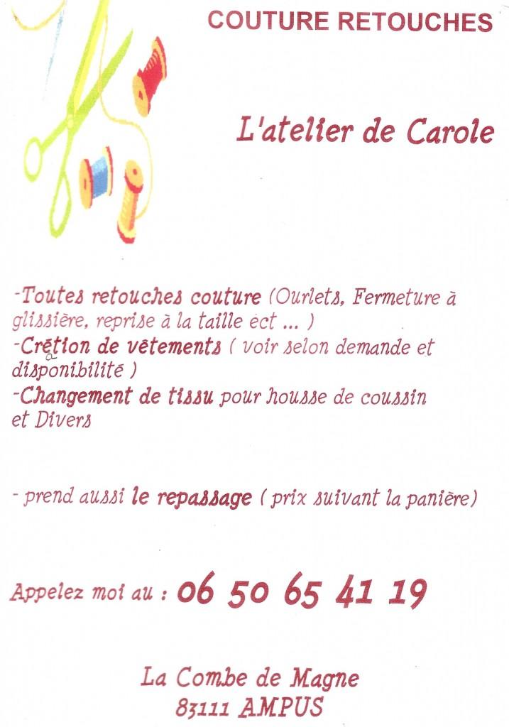 Couture L’atelier de Carole