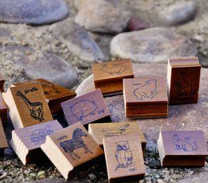 animal rubber stamps cavallini