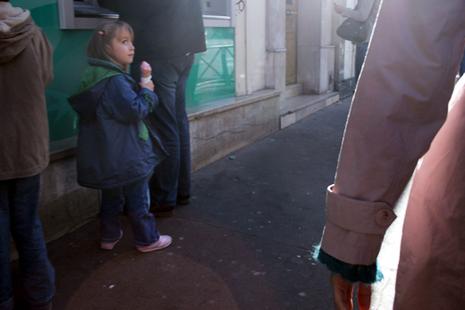 Les photos des 7, 8 et 9 octobre la petite fille à la glace