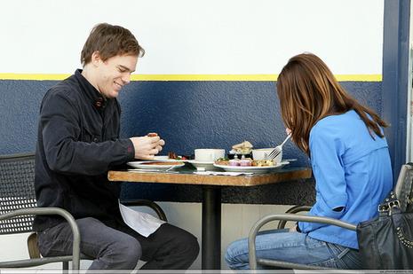 Michael C. Hall et Jennifer Carpenter en train de “bruncher”