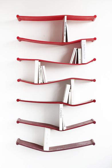 495f102272714a237ac22b2ef13b1555 Rubber Bookshelves : des étagères flexibles