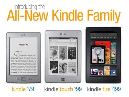 Amazon Kindle : du reader à la tablette, quatre nouveaux modèles pour dominer le marché