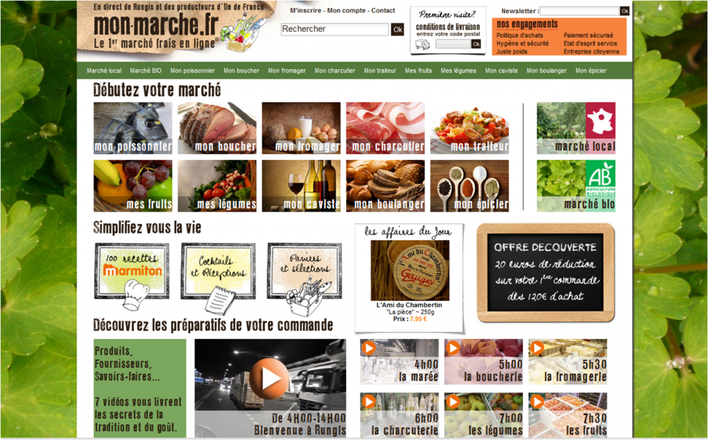 marcheenligne Et si on faisait son marché sur Internet ?
