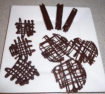 Petits décors en chocolat (4)