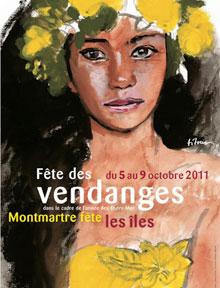 Le 18e  arrondissement de Paris fêtera du 5 au 9 octobre 2011, la 78e édition de la Fête des Vendanges de Montmartre.