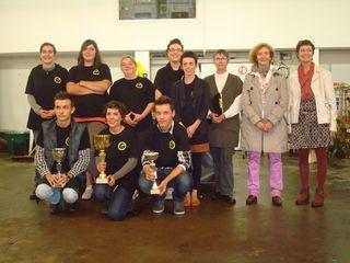 CED-Interflora Motbihan_les 8 candidats avec le jury CED-Interflora Motbihan_les 8 candidats avec le jury