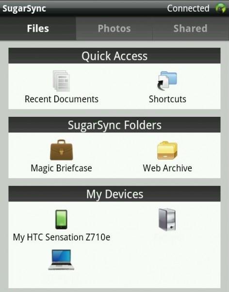 SugarSync en version mobile!