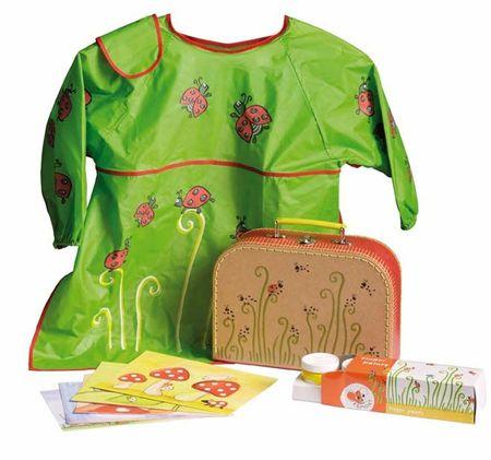 cadeaux enfant kit créatif peinture à doigts valise coccinelle Egmont Toys