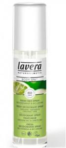 Déo spray Verveine-Limette lavera Naturkosmetik