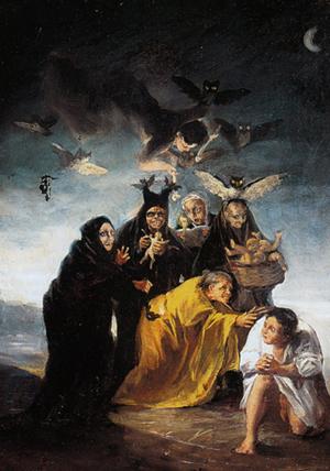 Francisco �Goya, �La �Conjuration �(Les� Sorcières), 1797 - �1798 