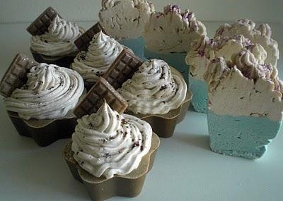 Savons fouettés chocolat coco Savons fouettés chocolat coco