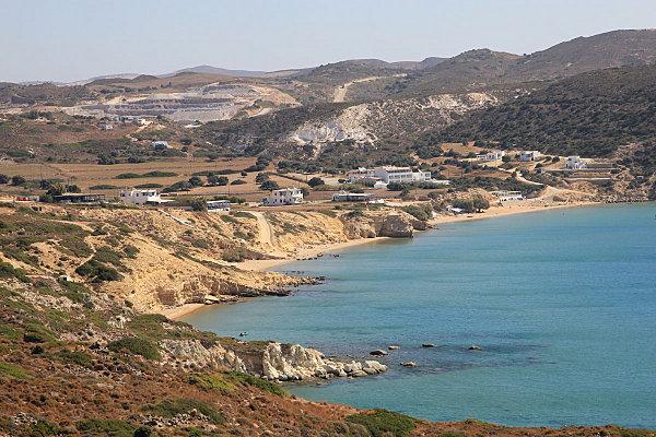 Direction le sud plage Provatas