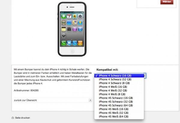 vodafone iphone 600x411 Vodafone Allemagne évoque les iPhone 4 8Go et iPhone 4S 64Go