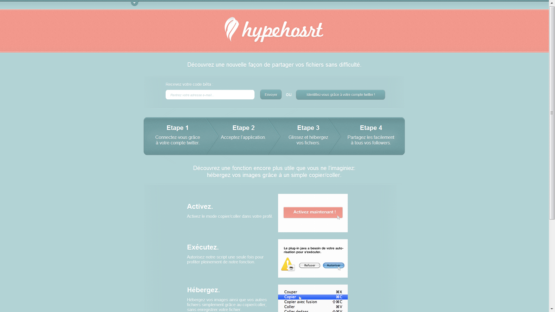 Hypehosrt Hypehosrt, un nouveau service web révolutionnaire