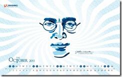 tribute_to_lennon__58 tribute to lennon 58 Fonds décran calendrier pour Octobre