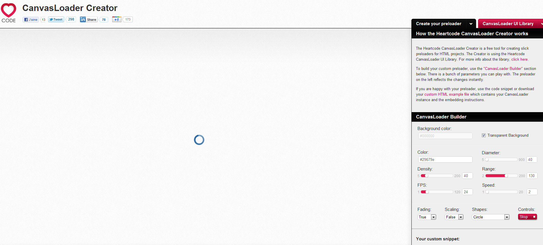 Concevez votre propre icône de préchargement generateur image prechargement html5 gnd Concevez votre propre icône de préchargement
