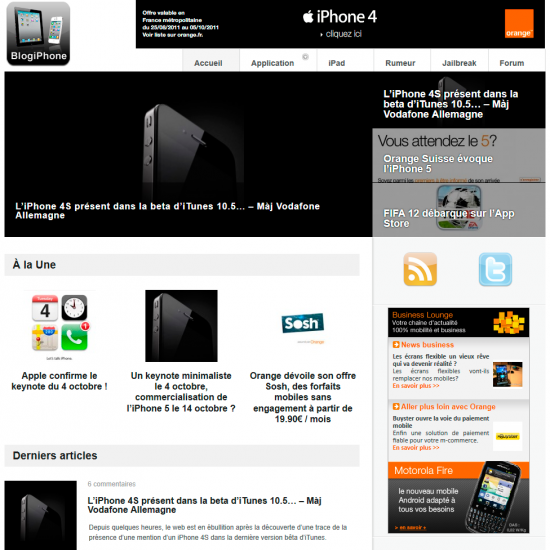 BlogiPhone-V2 BlogiPhone s’offre un léger lifting !