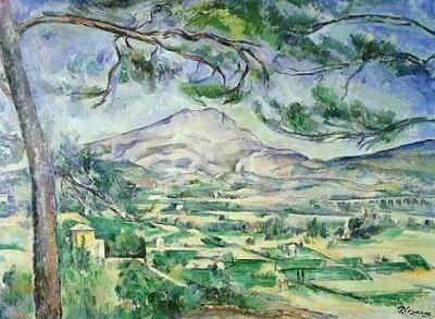 Sainte victoire Paul_Cezanne_La_Montagne_Saint_Victoire__1887_166162
