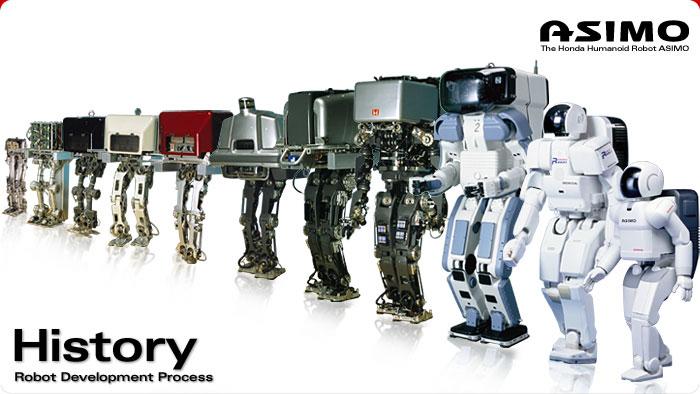 ASIMO évolutions L’humanoïde ASIMO de Honda vous imite pour la bonne cause